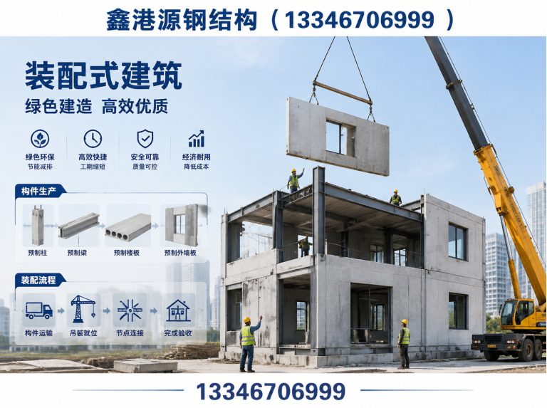 建安区鑫港源钢结构展示图